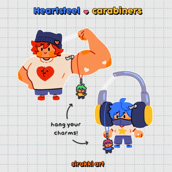 PRE-ORDER! Sett & Aphelios carabiners