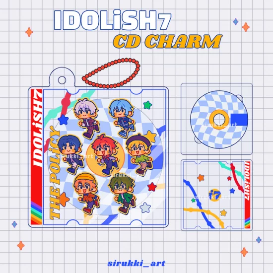 IDOLiSH7 CD charm