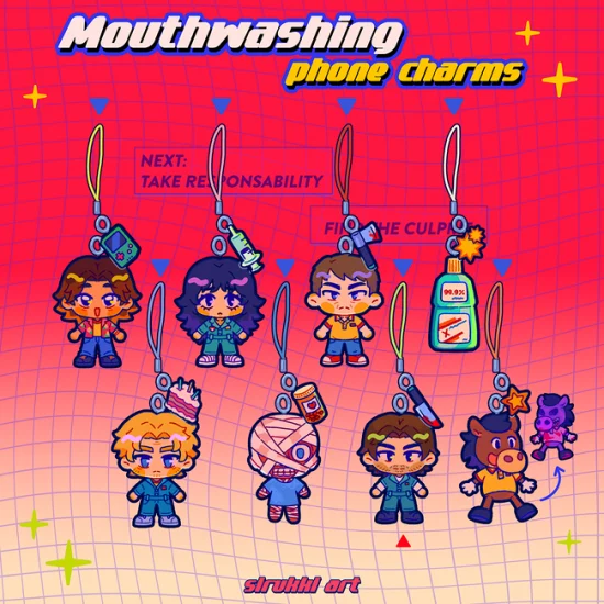 Mouthwashing phonecharms