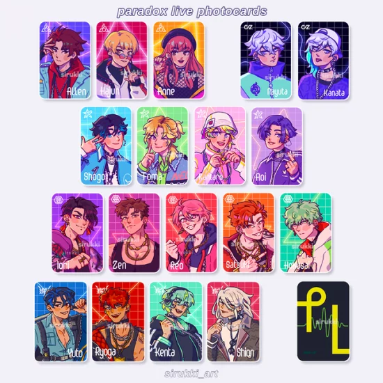 Paradox Live photocards