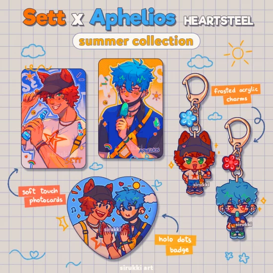 Sett & Aphelios summer collection