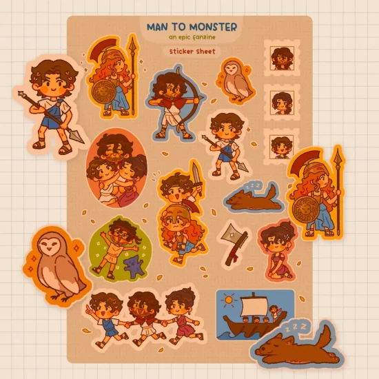 EPIC sticker sheet