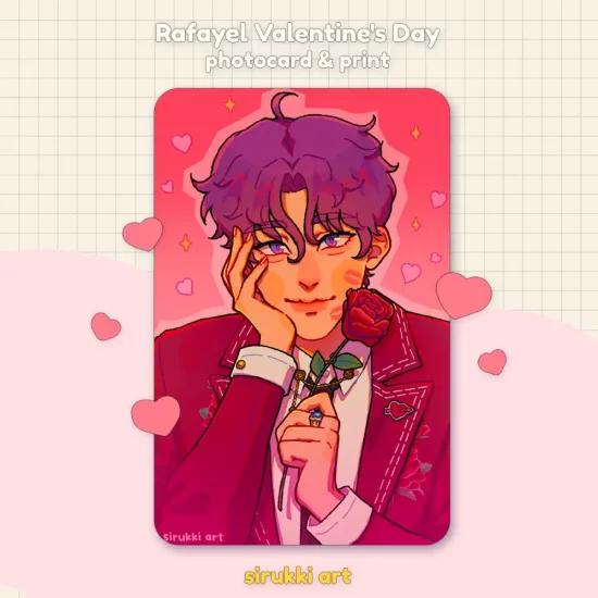 Rafayel Valentine's Day photocard & print