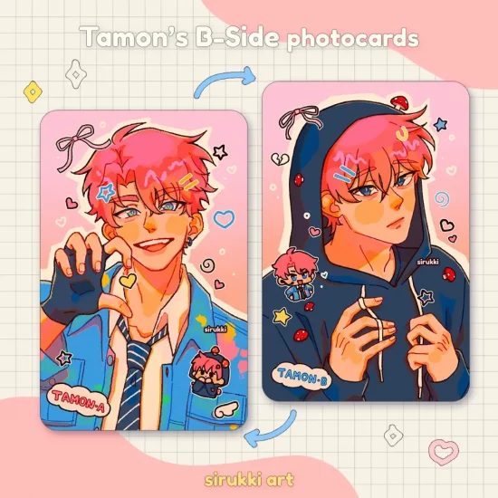 Tamon's B-Side photocards & prints